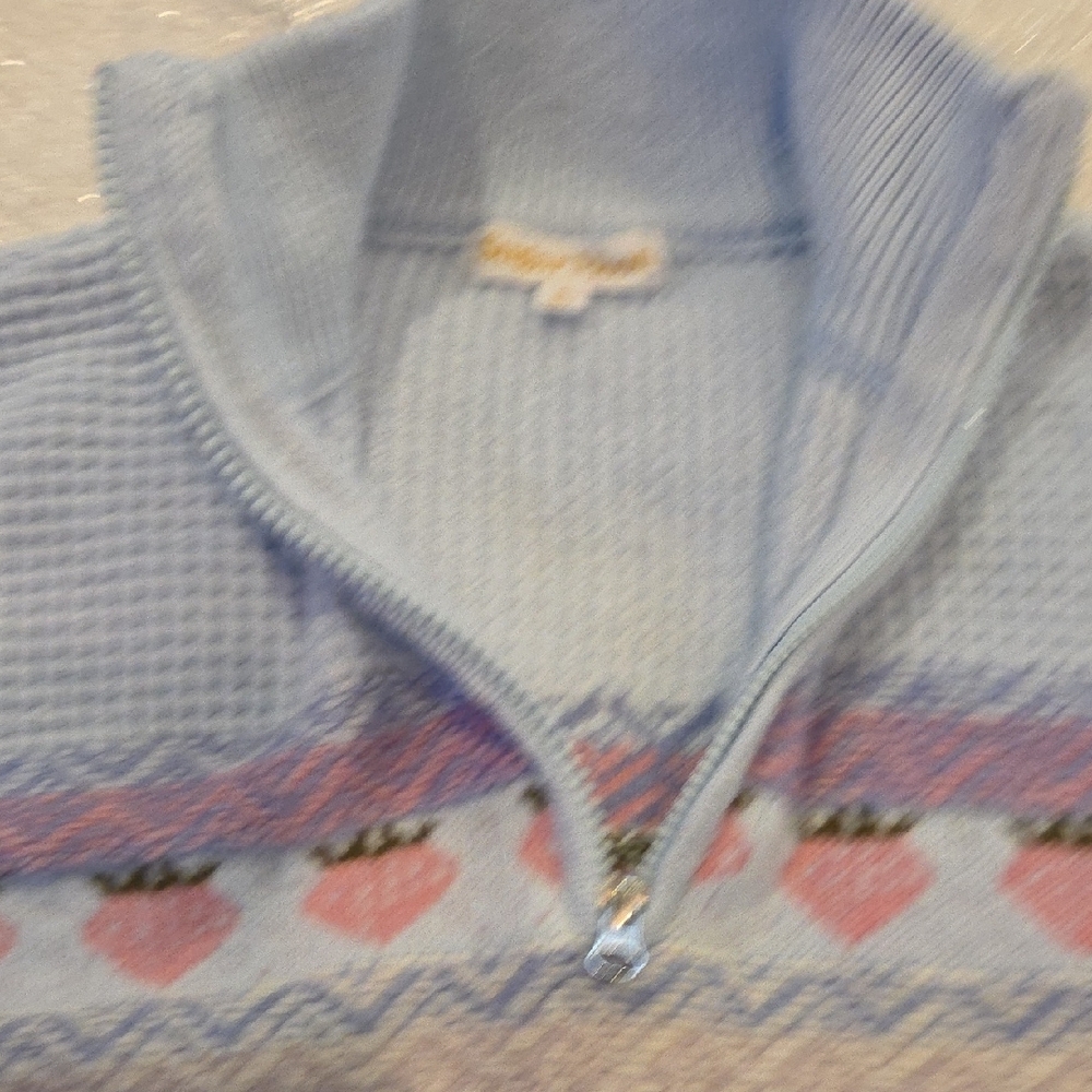 Women's Light Blue Sweater - Picture 6 of 9